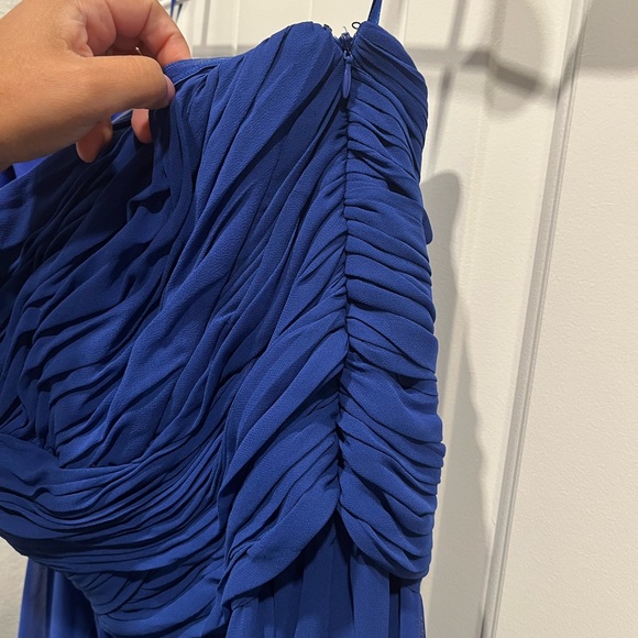 NWT Lauren Ralph Lauren Evening Strapless Formal Dress Color Tidal Blue Size 20W - Picture 7 of 15